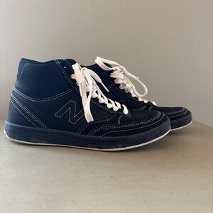 Black and white New Balance trainers 440 men’s 6.5